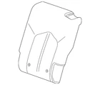 Genuine Gm Light Titanium Rear Driver Side Seat Back Cushion Cover 22894323 New. Price: $68.35.