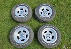 Set Of Vintage Cragar Lug 13" Slotted Mag Wheels Mustang Ii 240Z 4X100 4X4 Used. Price: $599.00.