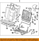Gm Oem 15-20 Escalade Esv Tracks Third Row Seats-recline Cover 22974073 New. Price: $31.06.