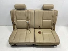 Rear 3RD Row Seat Tan Leather Fits 2007-2014 Tahoe Suburban Escalade Yukon 83909 Used. Price: $539.99.