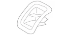 Genuine Audi Child Restraint Anchor Plate 8U0-887-233-B-SC3 New. Price: $11.21.