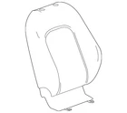 Genuine Gm Seat Back Cover 95078198 New. Price: $168.94.
