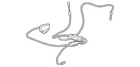 Genuine Gm Rear Seat Inner Recliner Cable 84149403 New. Price: $67.72.