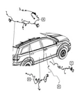 Genuine Mopar Lift-gate Wiring 68096863AF New. Price: $111.03.