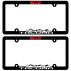(2)-TRD-TOYOTATACOMA-LICENSE-PLATE-FRAME-TOYOTA-TACO-MOUNTAINS-RED-WHITE-3D New. Price: $18.95.