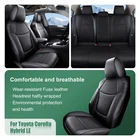 For Toyota Corolla Hybird Le 2023-2025 Car 5-SEAT Covers Front&rear Cushion Pad New. Price: $174.57.