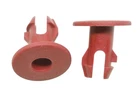 New Oem Ford E92Z-61624A08-A Red Rear Seat Back Latch Handle Bezels Qty Nos. Price: $29.99.