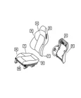 Genuine Mopar Seat Back Foam 5103242AA New. Price: $232.74.