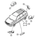 Genuine Mopar Heated Seat Module 5161272AD New. Price: $265.46.