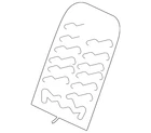 Genuine Volkswagen Seat Back Heater 5GM-963-557-C New. Price: $25.45.