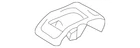 Genuine Volkswagen Escutcheon 1K0-885-894-A-82V New. Price: $8.63.