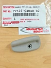 95-04 Tacoma Right Seat Side Recline Handle Gray 72525-04040-B2 Genuine Toyota New. Price: $13.49.