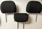 Oem 2014-2019 Kia Soul Rear Seat Headrest Set Black Cloth White Stitch Genuine Used. Price: $89.99.