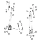 For Jeep Gladiator 2022-2025 Mopar 7KC75TX7AA Seat Belt & Retractor New. Price: $382.81.