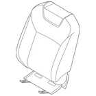 Genuine Nissan Seat Back Cushion Cover 87671-7BA0A New. Price: $403.74.