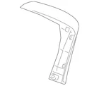 Genuine Mitsubishi Seat Back Panel MR655231 New. Price: $43.10.