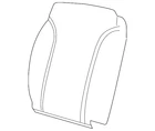 Genuine Mopar Seat Back Cover 1WP10DX9AA New. Price: $133.14.
