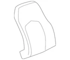 Genuine Gm Ebony Passenger Seat Back Cover 22784983 New. Price: $73.40.