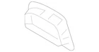 Genuine Mercedes-benz Cover Backrest 177-913-02-00-9051 New. Price: $31.80.