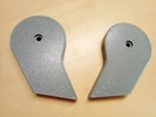 92-97 Light/opal Gray Split Seat Hinge Covers 40/20/40 Ford F150 F250 F350 Obs New. Price: $49.99.