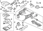 Genuine Ford Track Assembly Seat L1MZ-9961711-B New. Price: $377.24.