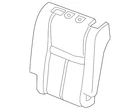 Genuine Nissan Seat Back Pad 88661-4BK0A New. Price: $425.64.