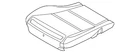 Genuine Nissan Seat Cushion Pad 87361-9BU0A New. Price: $388.80.