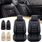 Front Car Seat Cover Leather Full Set Cushion Pad Mat For Honda Accord Civic Crv New. Price: $53.99.