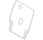 Genuine Nissan Seat Back Panel 88766-6TF0A New. Price: $176.23.