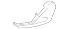 Genuine Mercedes-benz Cover 166-910-20-04-8N84 New. Price: $82.32.