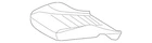 Genuine Mercedes-benz Driver Seat Cushion 463-910-28-09-9E38 New. Price: $2962.50.