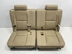 Rear 3RD Row Seat Tan Leather Fits 2007-2014 Tahoe Suburban Escalade Yukon 83910 Used. Price: $539.99.