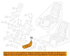 Honda Oem 11-16 Odyssey Front Seat-cushion Bottom Cover 81638TK8A41ZC New. Price: $98.72.