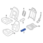 Ford E-350 Super Duty 13-26 Front Right Seat Armrest Cover New. Price: $71.63.