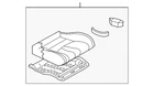 Genuine Nissan Seat Cushion Foam 87300-1TG1A New. Price: $3642.56.