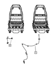 Genuine Mopar Seat Wiring 68042291AA New. Price: $180.09.