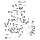 For Dodge Journey 2013-2019 Mopar 1LL36DX9AB Seat Adjuster Shield New. Price: $22.39.