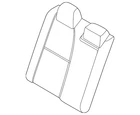 Genuine Nissan Seat Back Cushion Cover 88620-6LB2D New. Price: $660.10.