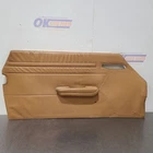 1988 Mercedes-benz 560SL 107 Type Front Door Trim Panel Tan Left Driver Used. Price: $136.00.