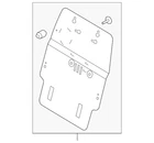 Genuine Ford Back Panel AE9Z-7440300-A New. Price: $78.86.
