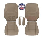 Fits 2000-2004 Toyota Tundra Front Leather Replacement Seat Cover Tan New. Price: $64.99.