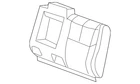 Genuine Gm Light Cashmere Rear Driver Side Seat Back Cover 20904879 New. Price: $49.16.