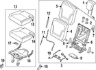 Genuine Nissan Child Restraint Anchor Plate Bezel 88639-7JA0A New. Price: $37.84.