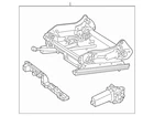 Genuine Mercedes-benz Height Adjustment 204-910-73-36-64 New. Price: $1451.40.