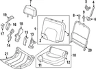 Genuine Nissan Seat Back Lock 88641-9BU0C New. Price: $122.02.