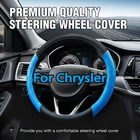 15" Steering Wheel Cover Deluxe Leather For Chrysler 200 300 Pacifica Protector New. Price: $22.99.
