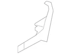 Genuine Nissan Seat Hinge Cover 87406-3TC0A New. Price: $18.08.