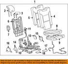 Gm Oem 15-19 Escalade Esv Tracks Third Row Seats-recline Cover 22974072 New. Price: $35.52.