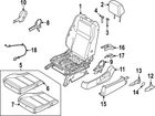 Genuine Nissan Seat Back Recliner Adjustment Handle 87468-4JC1A New. Price: $24.92.