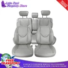 Fits 2006 - 2012 Toyota RAV4 Replacement Full Set Leather Seat Covers Ash Gray New. Price: $483.99.
